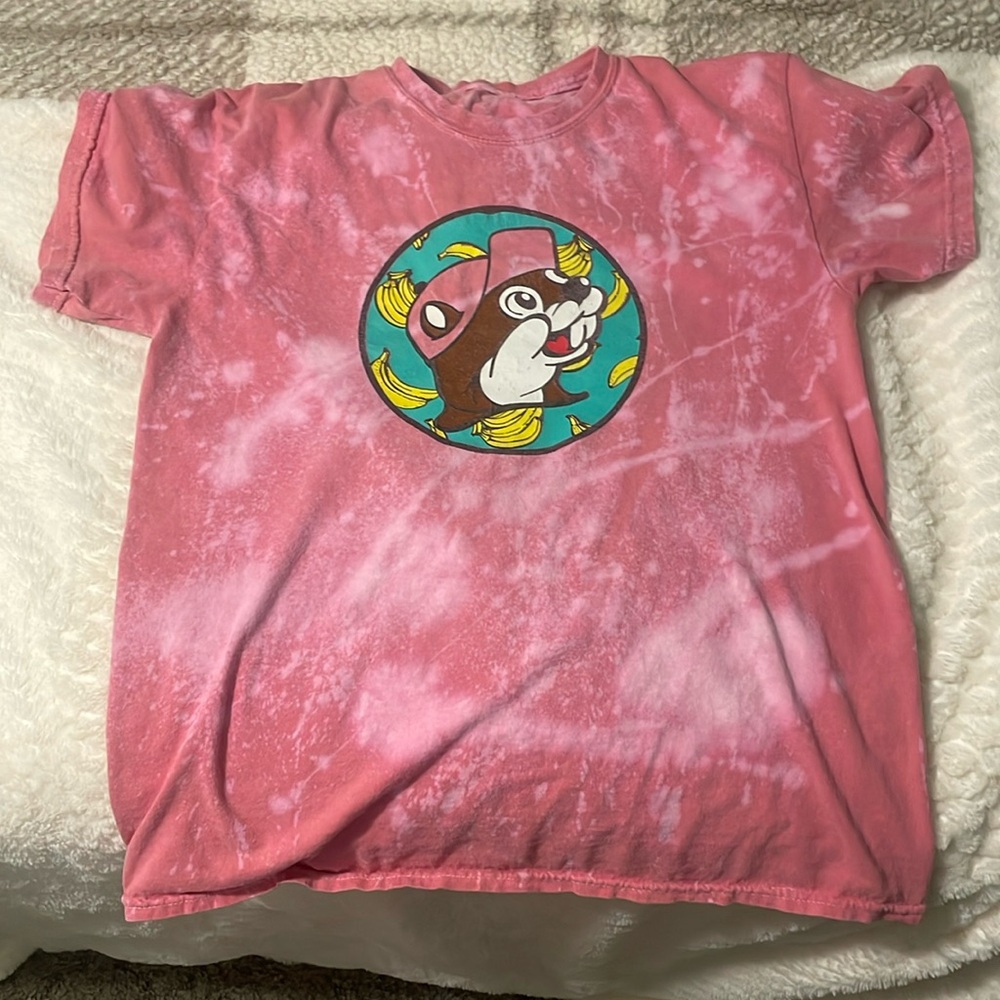 bucees shirts kinda wore out but not bad.